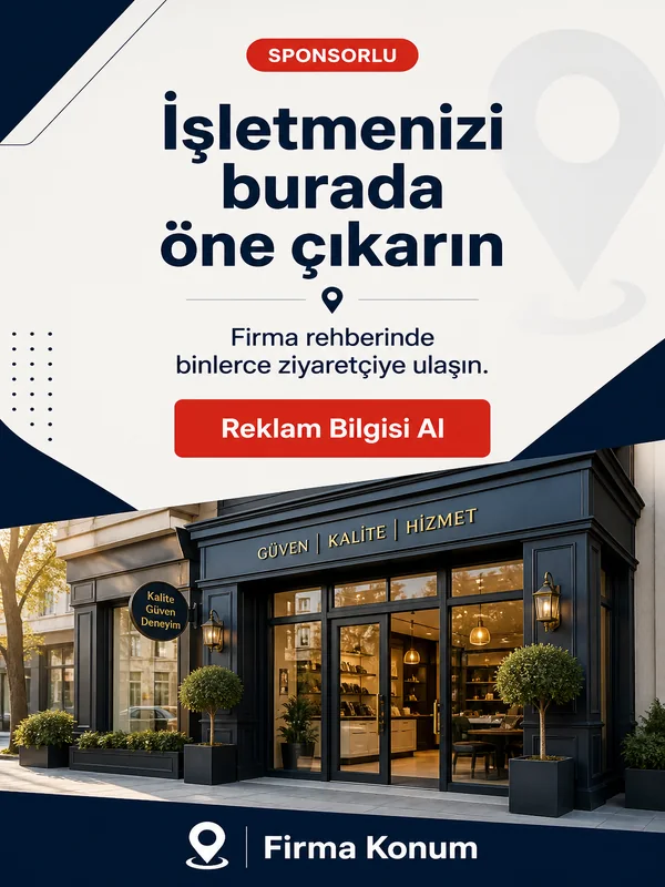 İşletmenizi burada öne çıkarın