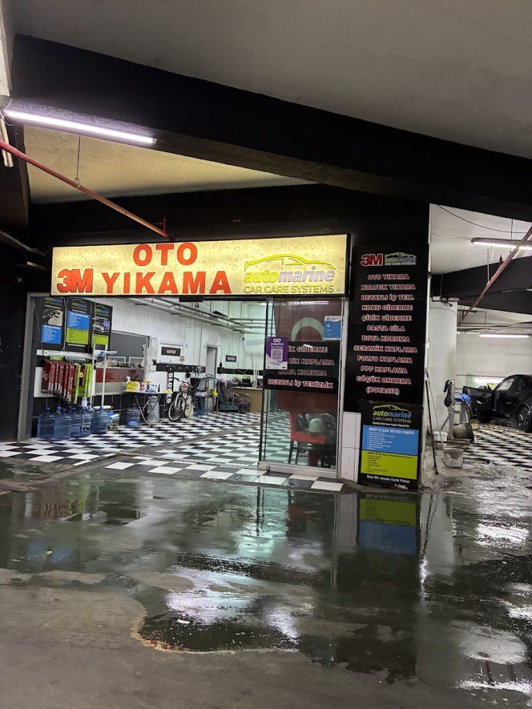 3M AUTOMARİNE ÇEKMEKÖY İDEALİSTPARK OTO YIKAMA KUAFÖR