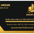 Akcan Emlak Manisa logosu