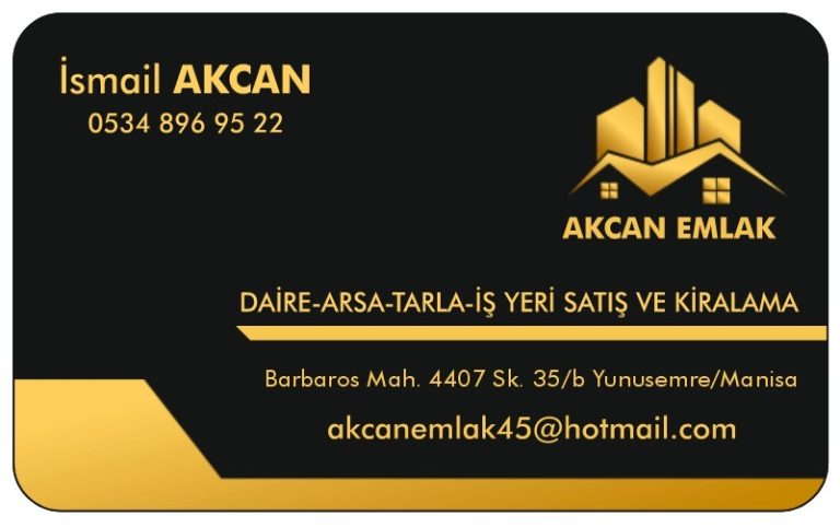 Akcan Emlak Manisa