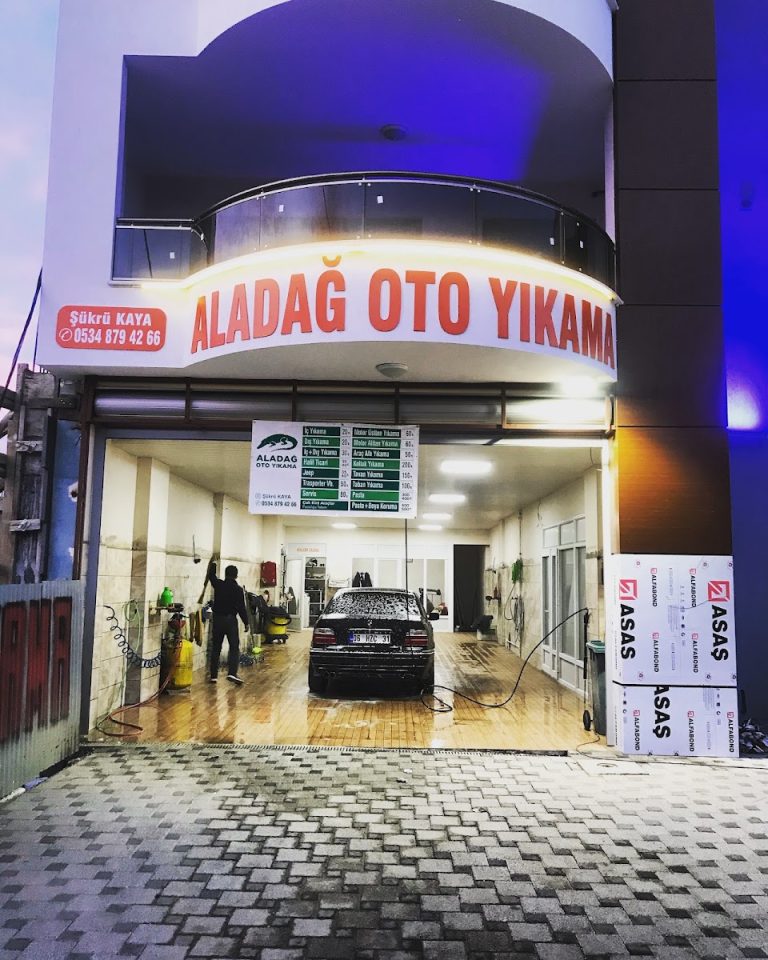 Aladağ self servis oto yıkama