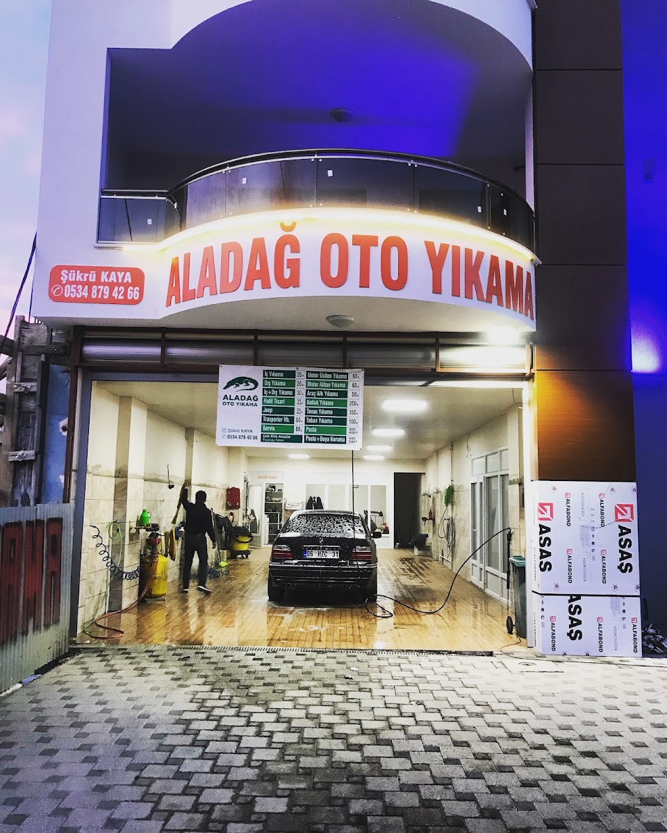 Aladağ self servis oto yıkama