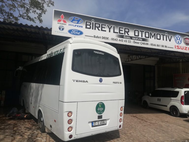 Bireyler Otomotiv, Mitsubishi Fuso, Temsa Otobüs ve Binek Araç Özel Servisi