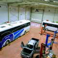 ÇELİKLER MOTOR – Yetkili TEMSA – FUSO – ISUZU – KARSAN / MITSUBISHI / EGZOZ MUAYENE İSTASYONU / Yetkili SERVİS VE YEDEK PARÇA logosu