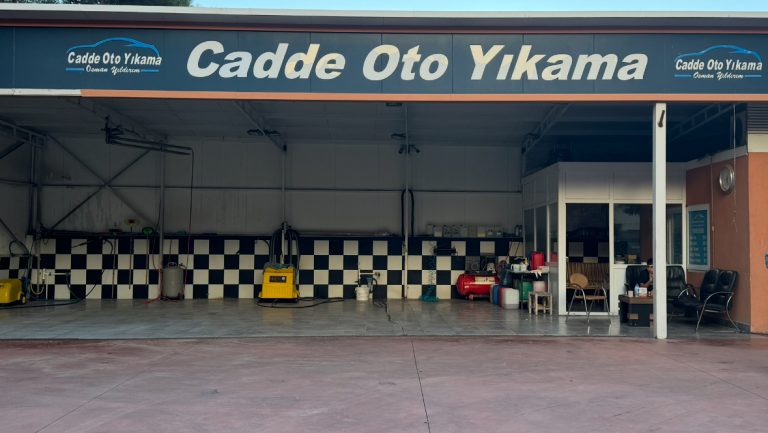 Cadde oto yıkama