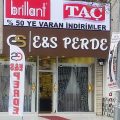 E&S PERDE EV TEKSTİL logosu