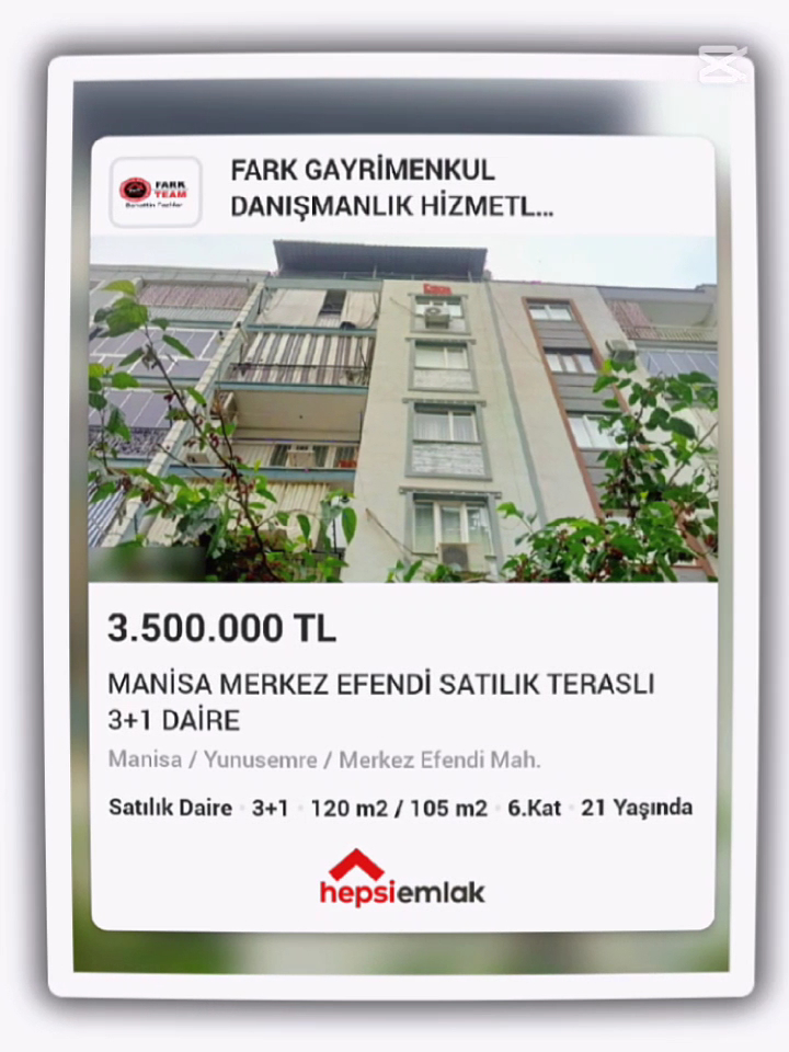 FARK GAYRİMENKUL DANIŞMANLIK HİZMETLERİ MANİSA