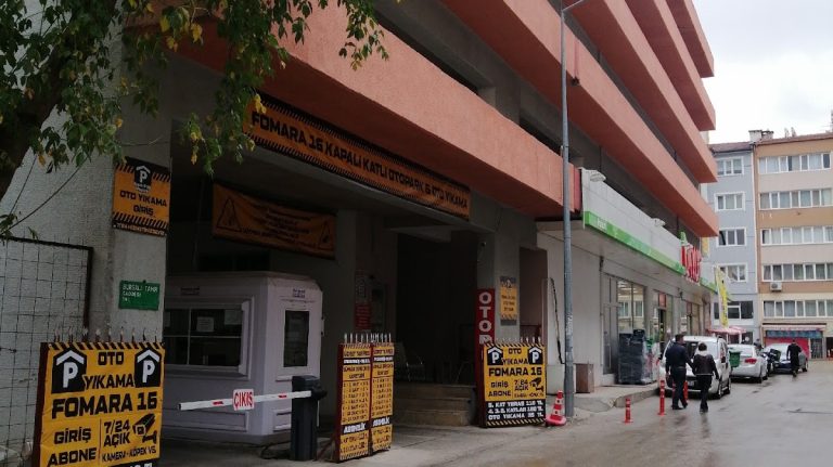 FOMARA 16 KAPALI KATLI OTOPARKI VE OTO YIKAMA