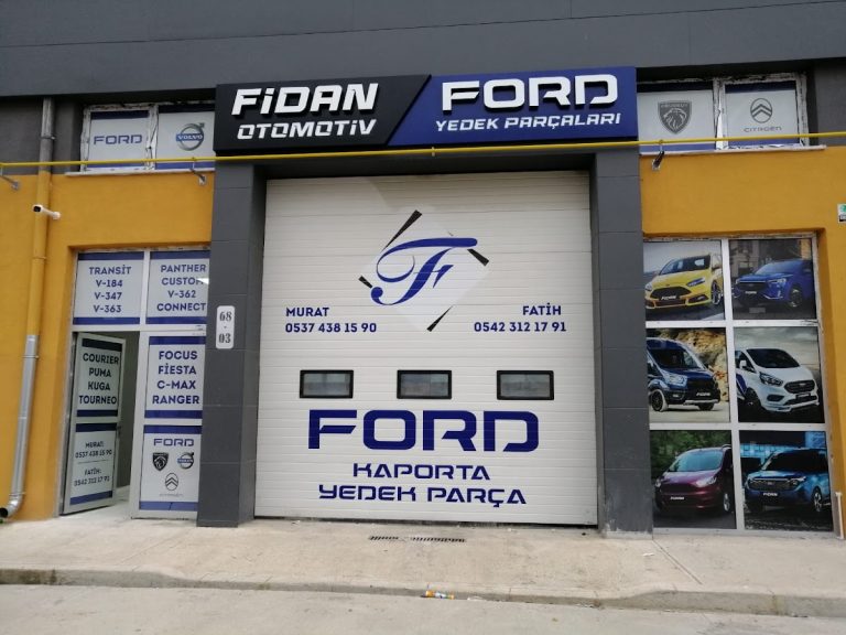 Ford Fidan Otomotiv yedek parça.
