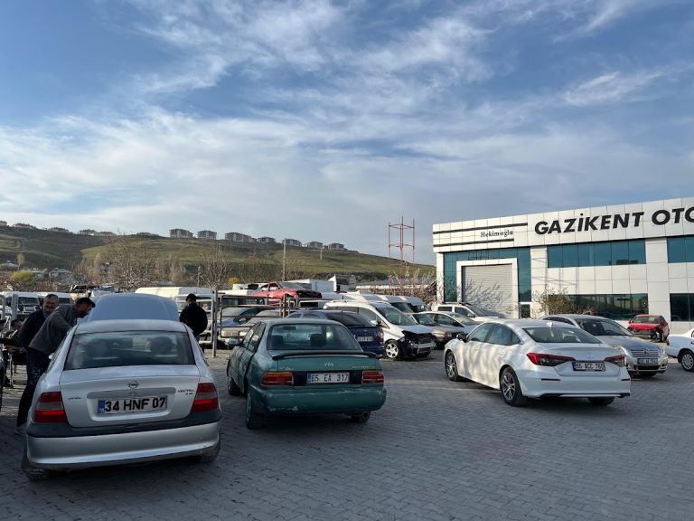 Hekimoğlu Gazikent otomotiv yedi emin otopark kaporta boya