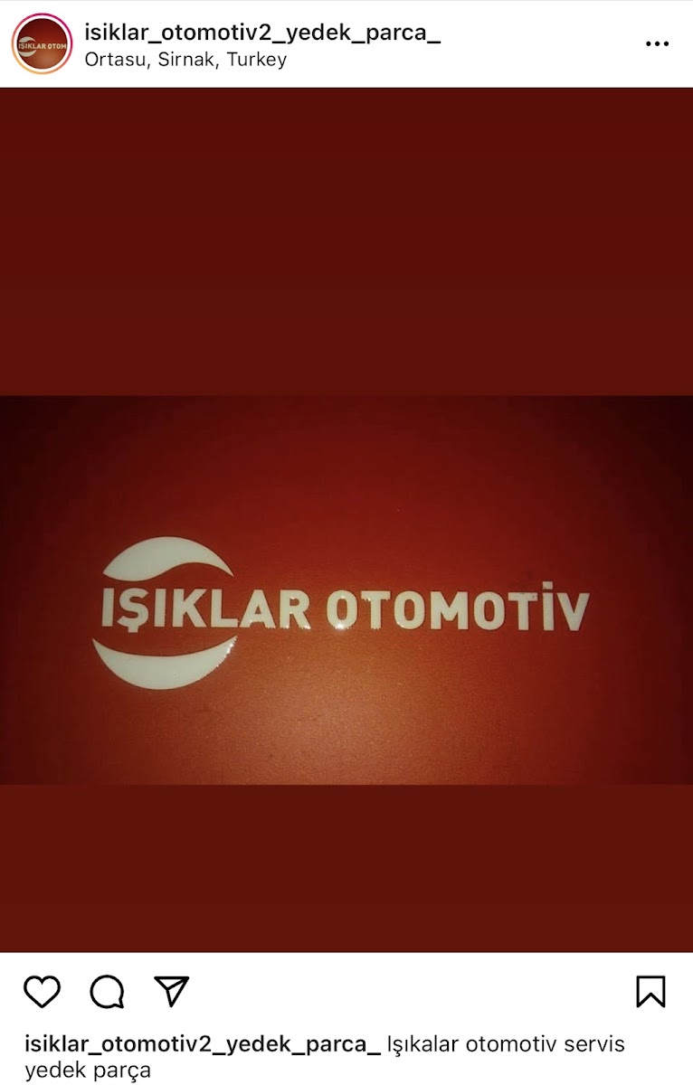 Işıklar otomotiv servis yedek parça