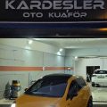 Kardeşler oto kuaför logosu
