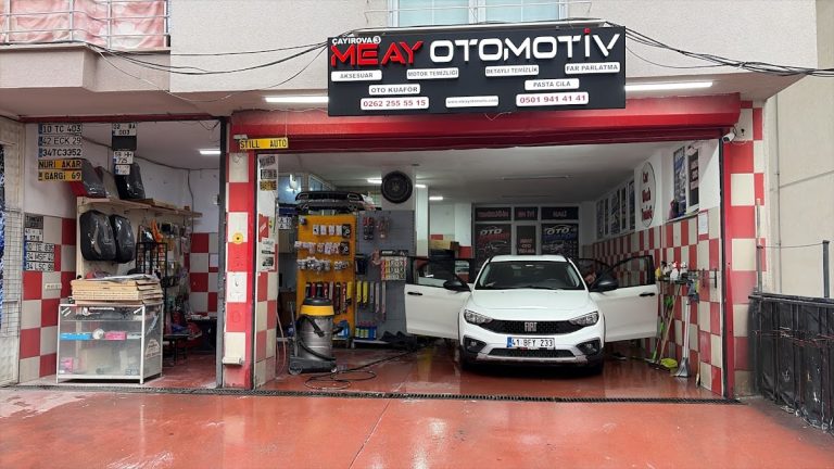 Meay Otomotiv ve Oto Kuaför Detaylı Temizlik Merkezi