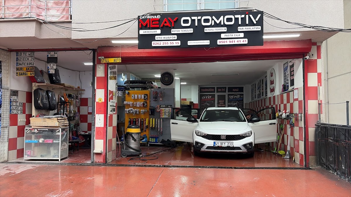 Meay Otomotiv ve Oto Kuaför Detaylı Temizlik Merkezi