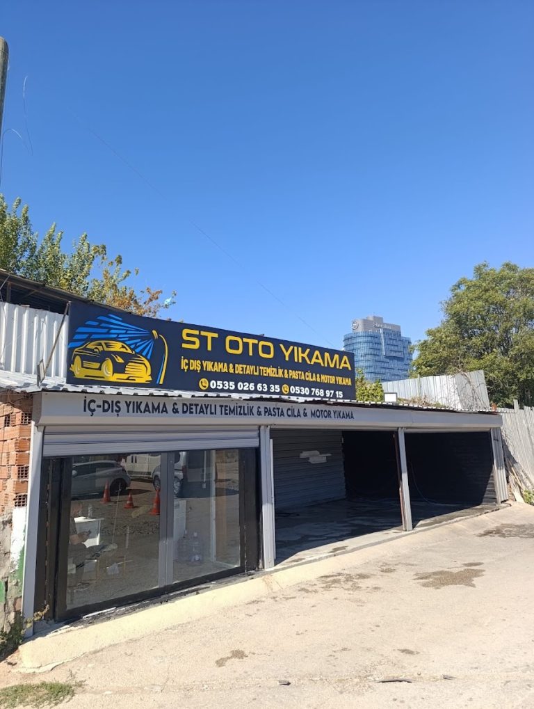 ST OTO YIKAMA ( İç Dış Yıkama,Detaylı Temizlik,Pasta Cila,Motor Yıkama)