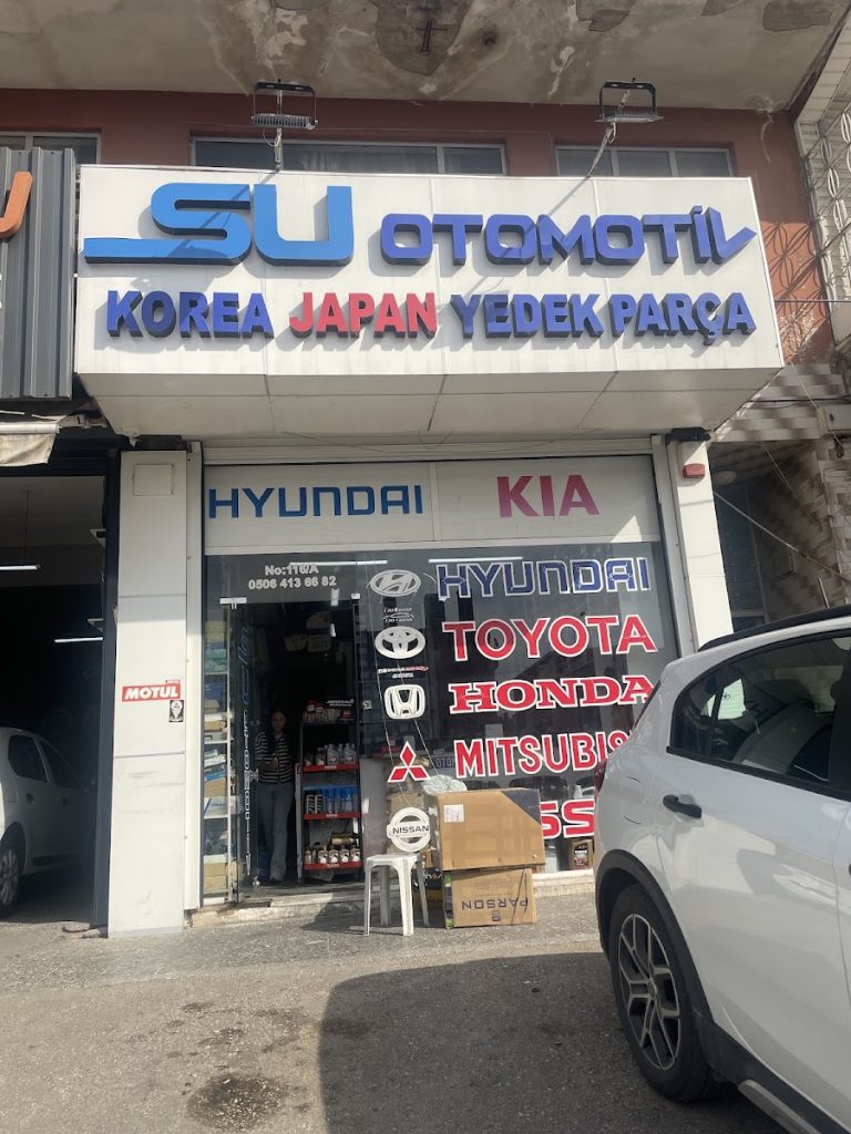 SU OTOMOTİV HYUNDAİ KİA JAPON KORE OTO YEDEK PARÇA BURSA