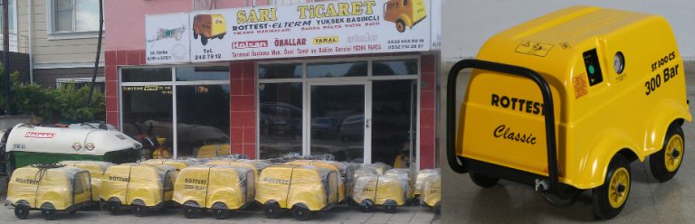 Sarı Ticaret: Rottest Yüksek Basınçlı Yıkama Sistemleri Bursa Bölge Bayii