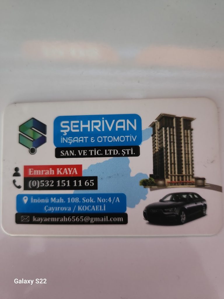 Şehrivan inşaat ve otomotiv