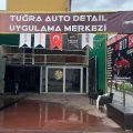 Tuğra oto kuaför ve yıkama logosu