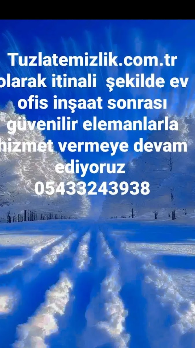 Tuzla Temizlik – Ev ve İşyeri Temizlik