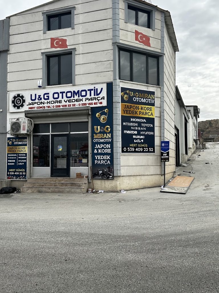 UG MİRAN OTOMOTİV JAPON-KORE YEDEK PARÇA