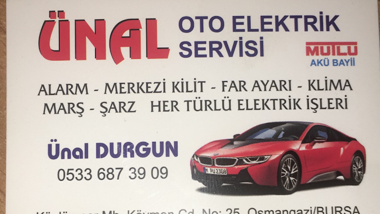ÜNAL OTO ELEKTRİK KLİMA