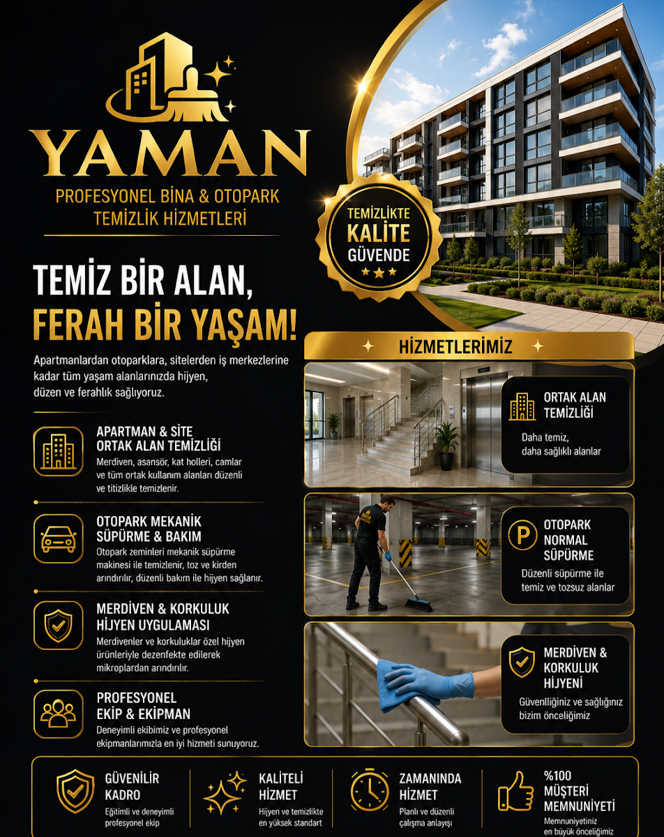 Yaman Profesyonel Bina Temizlik Hizmetleri