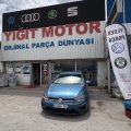 Yiğit motor otomotiv yedek parça logosu
