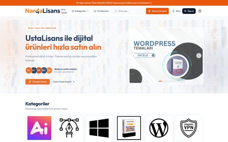 Narda Medya Web Tasarım