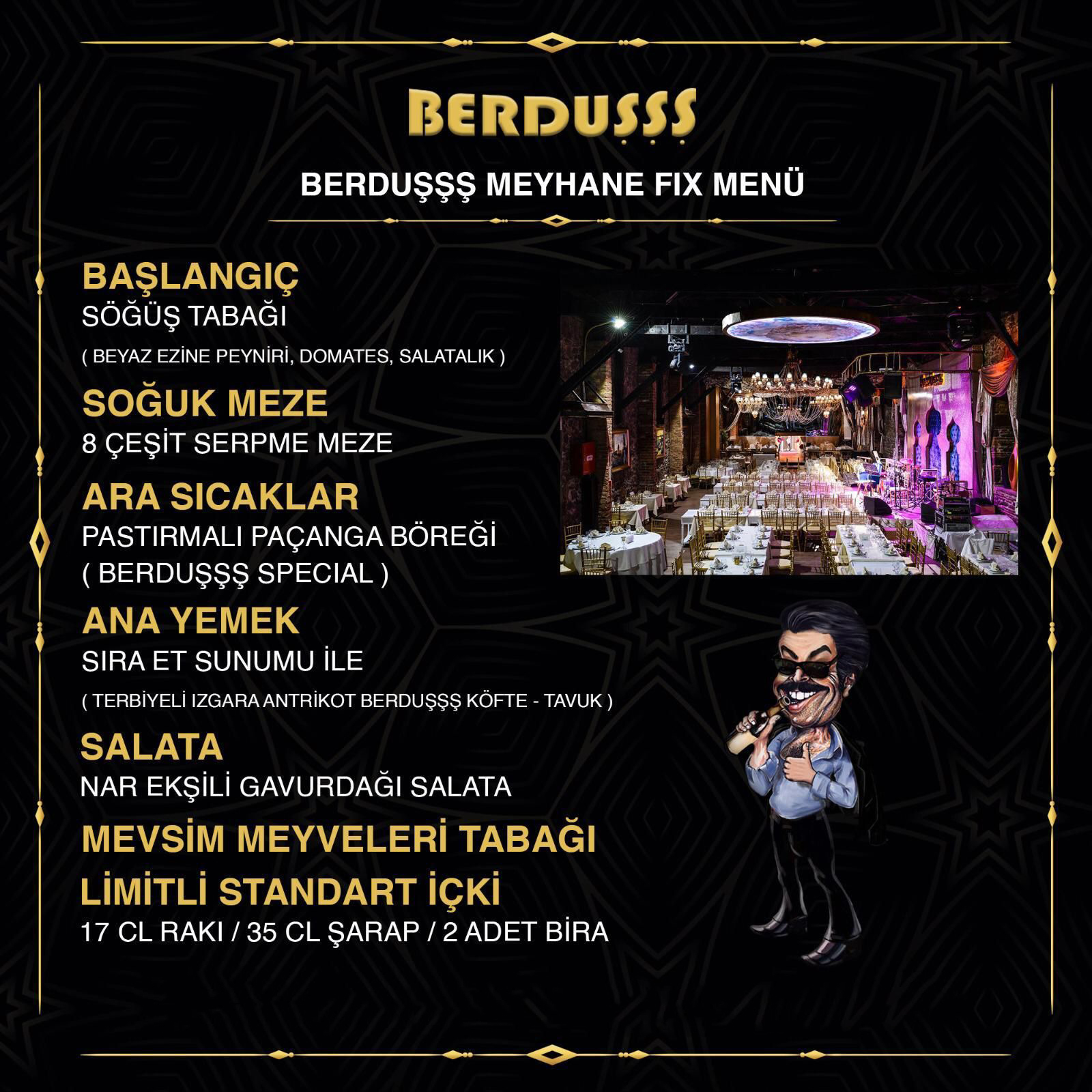 Berduşşş Meyhane | İzmir Meyhane Alsancak