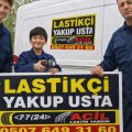 Gezen lastikçi logosu