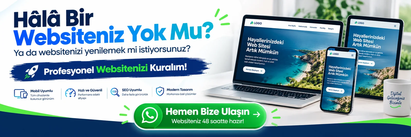 Hayallerinizi Dijitalde Büyütün - Profesyonel Web Tasarım ve Yazılım